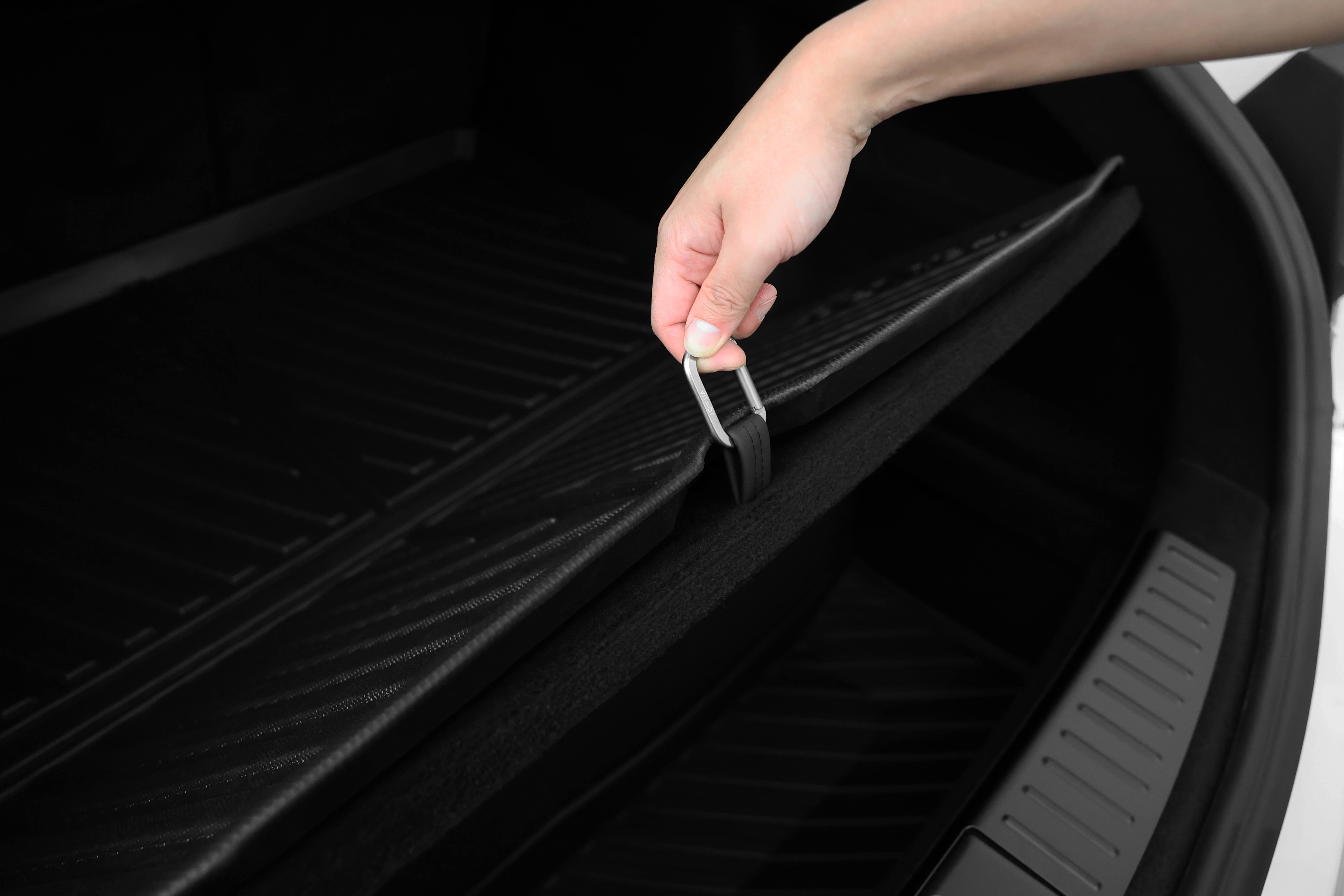 trunk liner for tesla car model 3 s jowua rear back storage