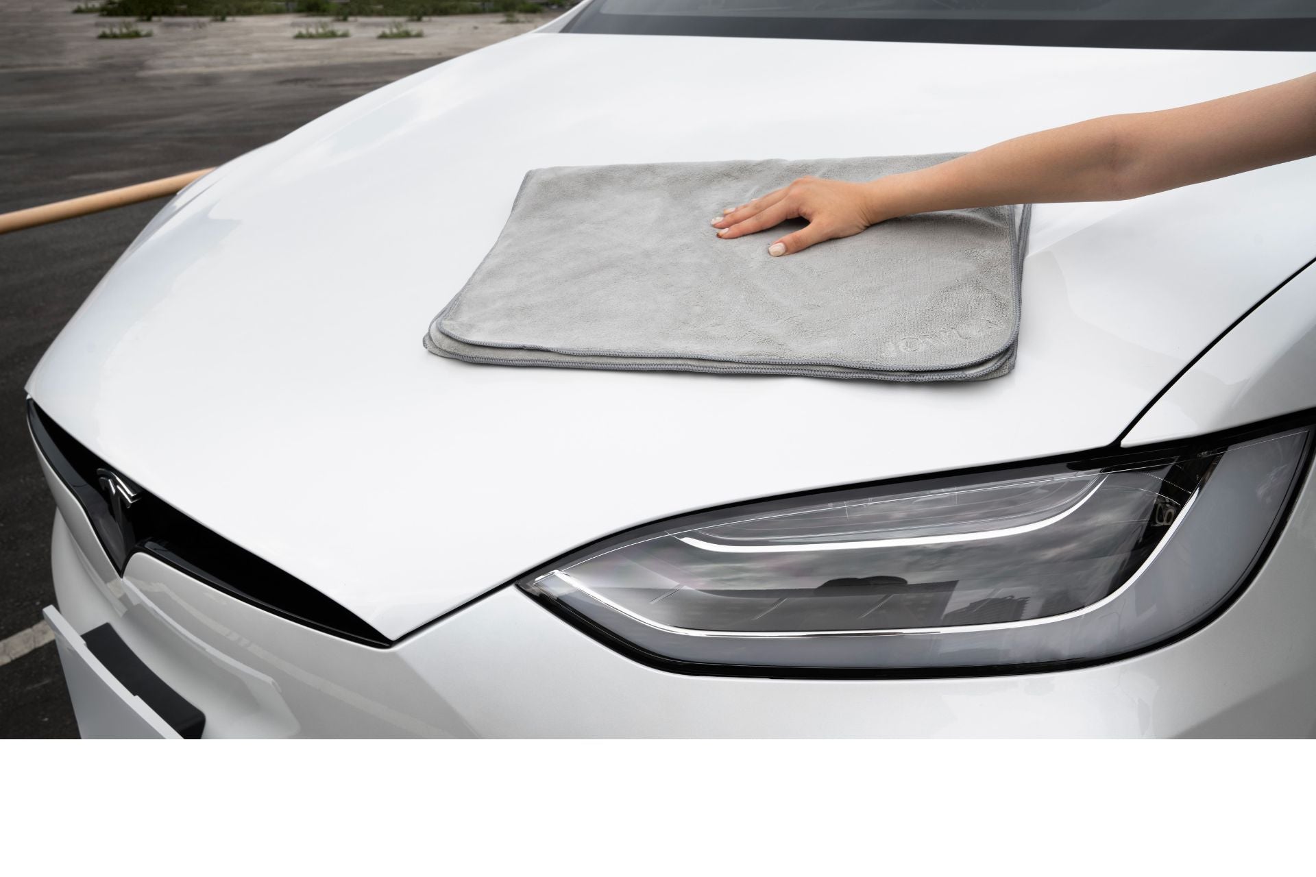 Microfiber Cleaning Cloth large shaped jowua cleaning front car