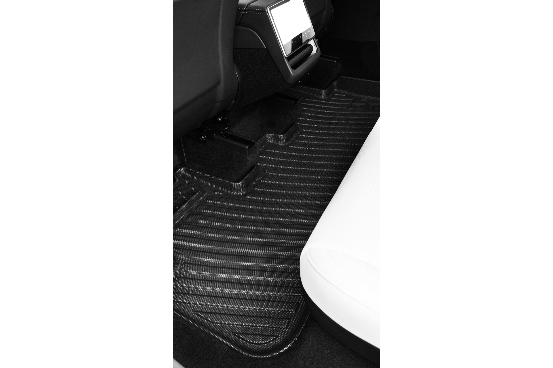 The JOWUA Model Y 2025+ Interior / Trunk Full Coverage Liner Combo protects your car’s rear footwell and trunk from dirt and moisture—an essential accessory for keeping your Tesla Model Y’s interior clean.